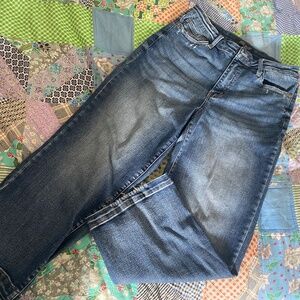 Judy Blues cropped wide legged denim